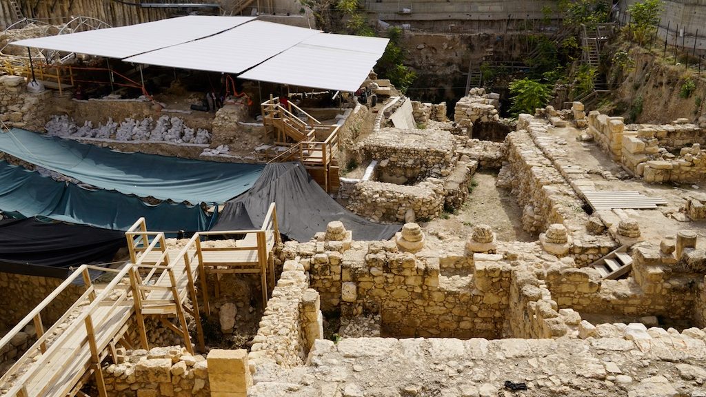 Photo: City of David Archeological Excavations, 2014. Photo Courtesy: Jeremy S., Personal Collection